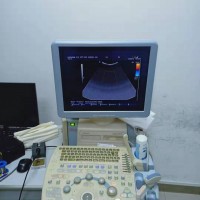 日立彩超EUB7500上血流花屏，無(wú)超聲區(qū)